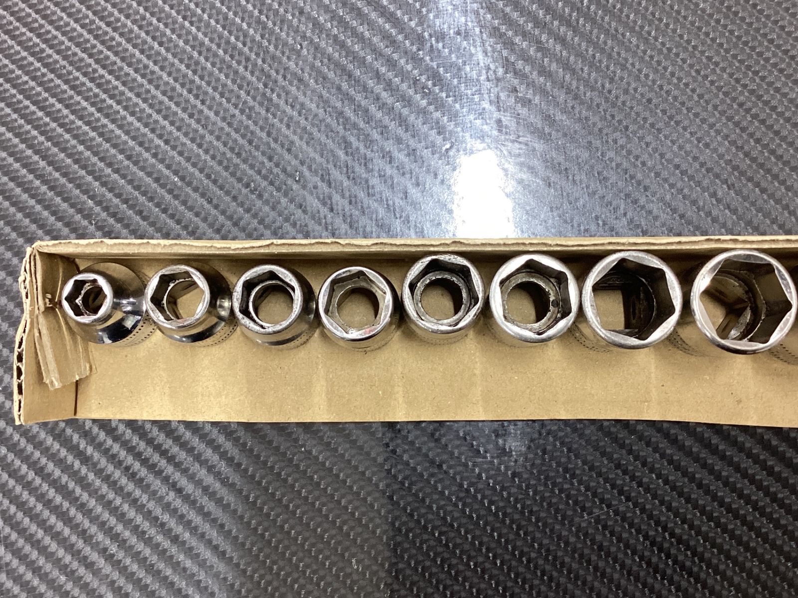 3|8シャローソケット12個セット♪FSM 7～24mm♪アクトツール富山店♪BR