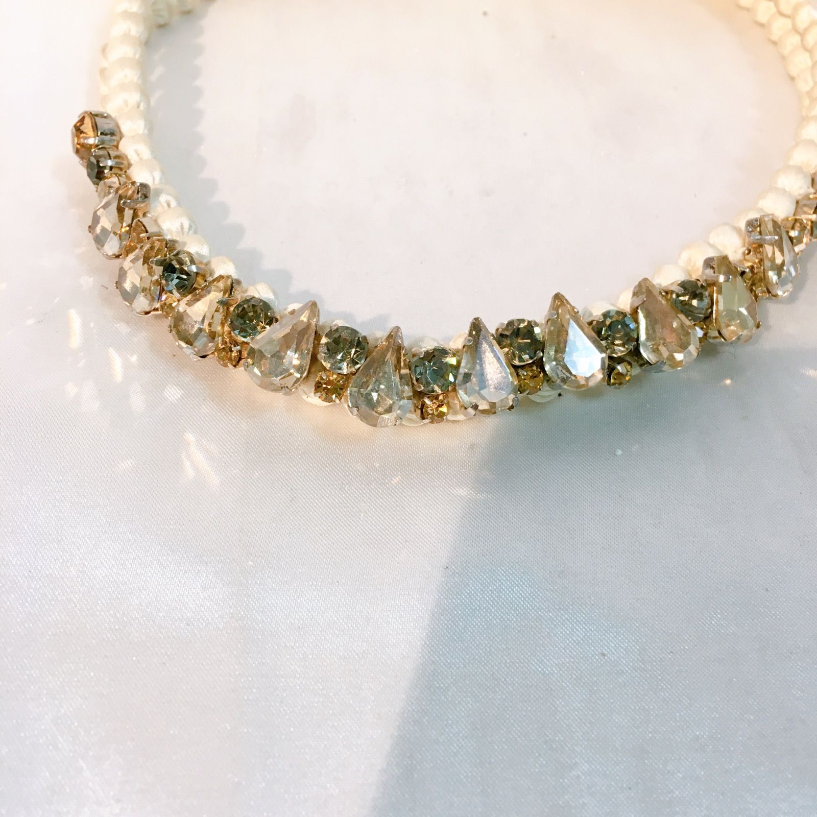 美品】CITRUS シトラス チョーカーネックレス ビジュー レディース 