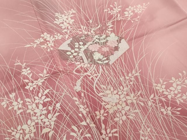 平和屋着物□極上 スリーシーズン 春夏秋 塵除け 道中着 ロング丈