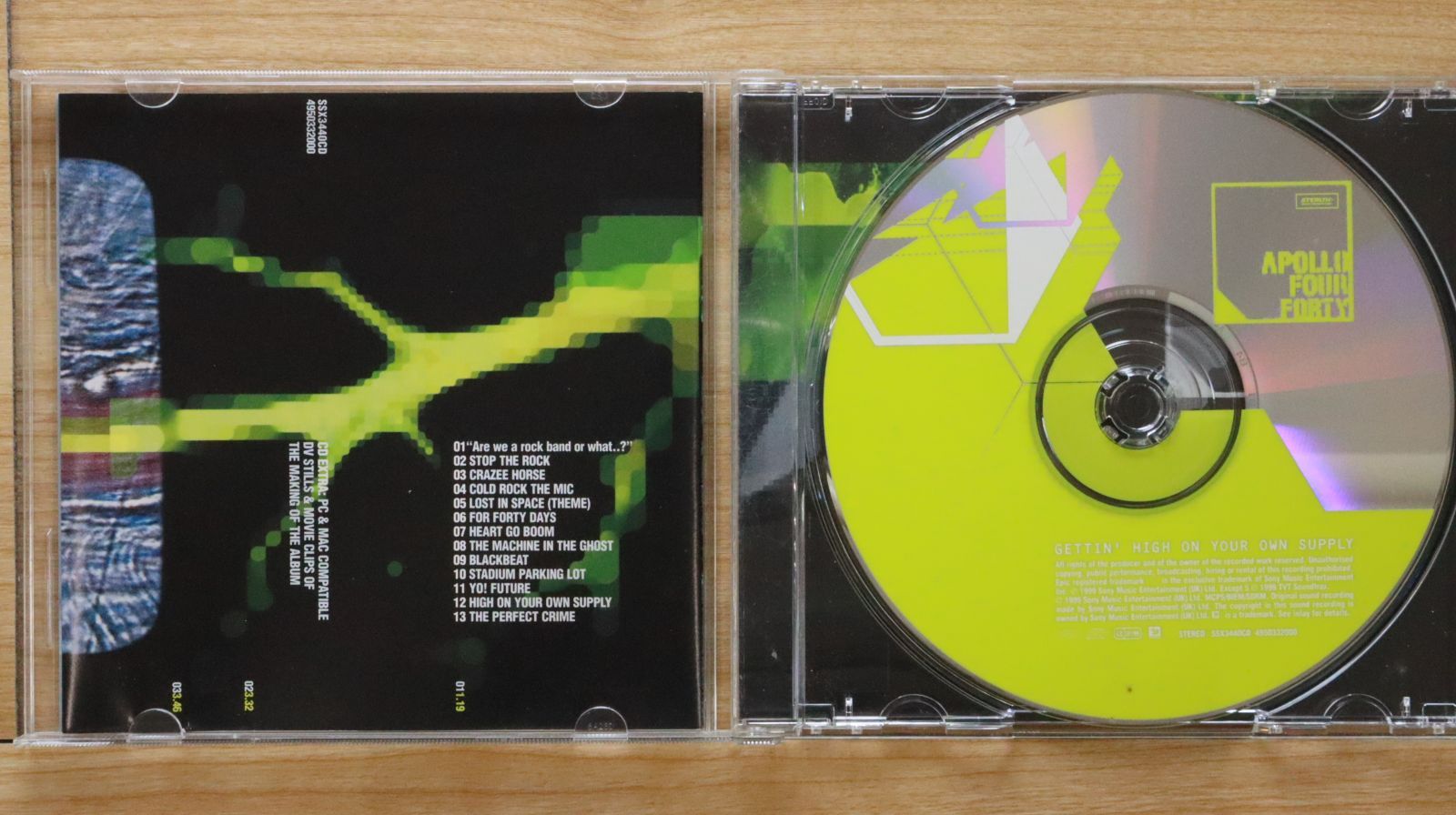 中古CD☆アポロ440/Apollo Four Forty□ Gettin' High on Your