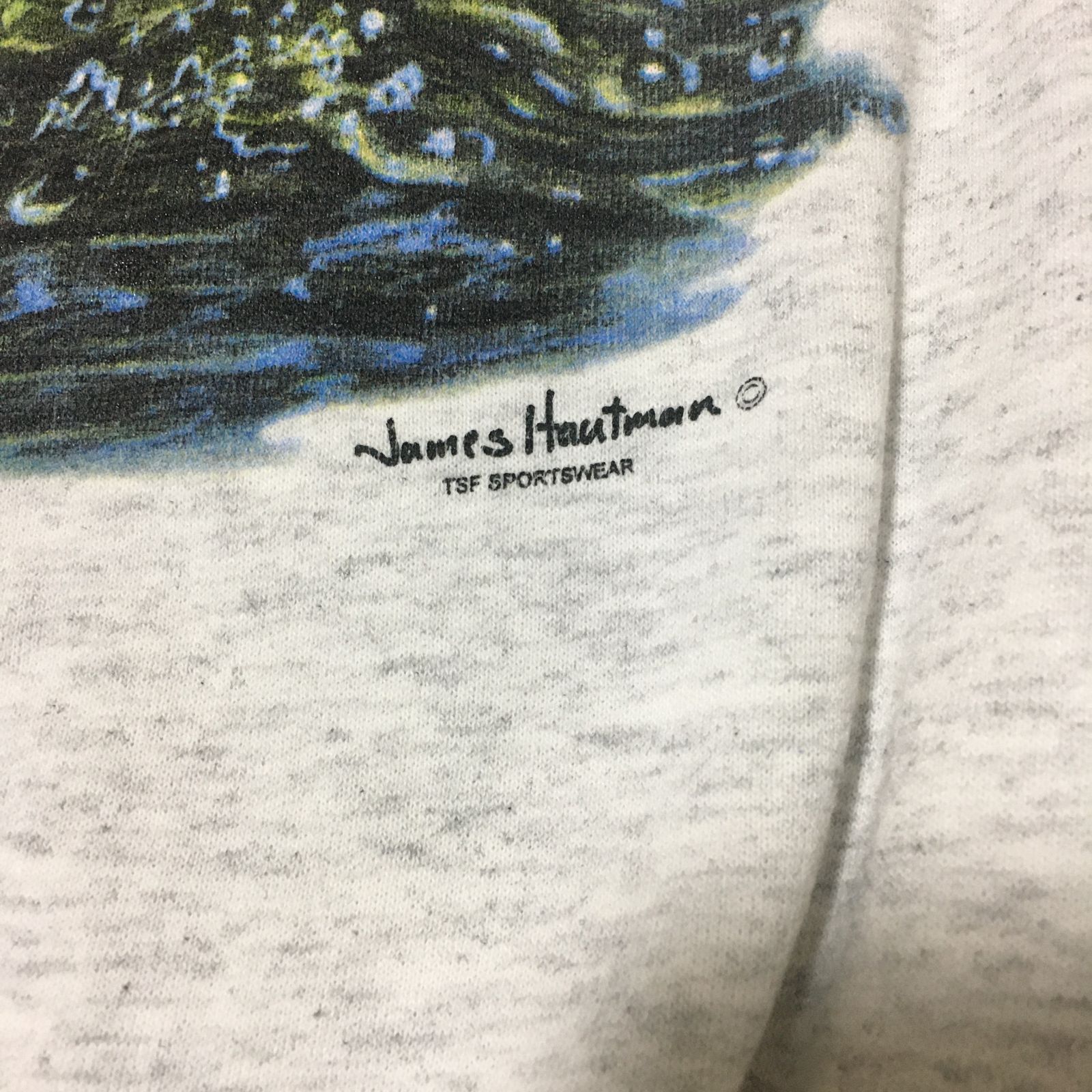 00s Hanes James tautman tsf sportswear Black Bass fishing printed  Sweatshirt ヘインズ ジェームス トラウトマン TSF スポーツウェア ブラックバス スウェット フィッシング - メルカリ