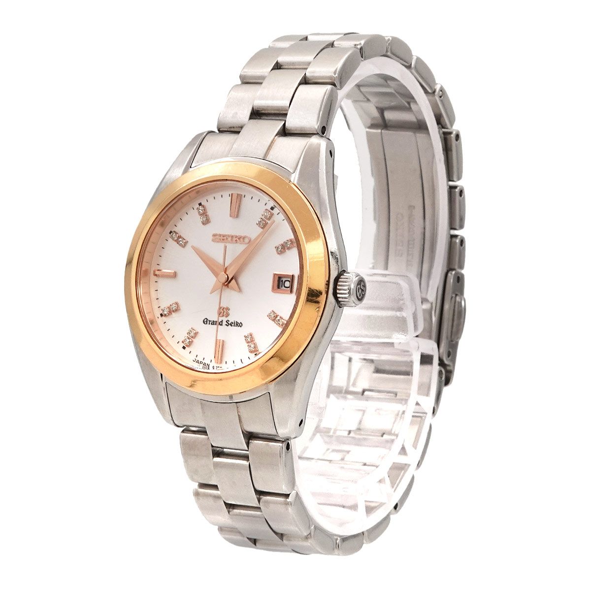 セイコー SEIKO グランドセイコー コンビ STGF074 16P ダイヤ  