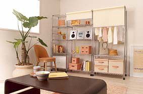 アイリスオーヤマ メタルラック 本体 5段 幅80×奥行35×高さ174.5cm ポール径19mm メタルミニ キャスター付 MTO-8018C IRIS OHYAMA MARWIL-DEMENAGEMENTS_CH