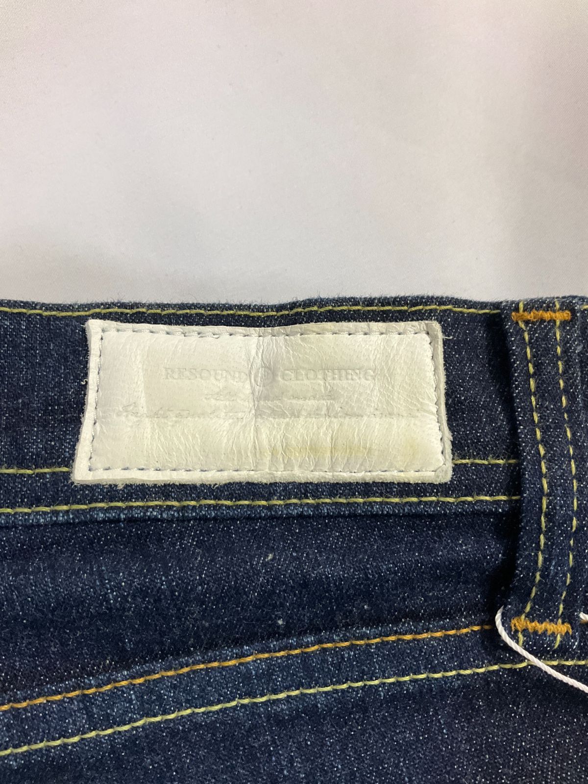 RESOUND CLOTHING リサウンドクロージング BASIC-SSK-004 LOAD DENIM 