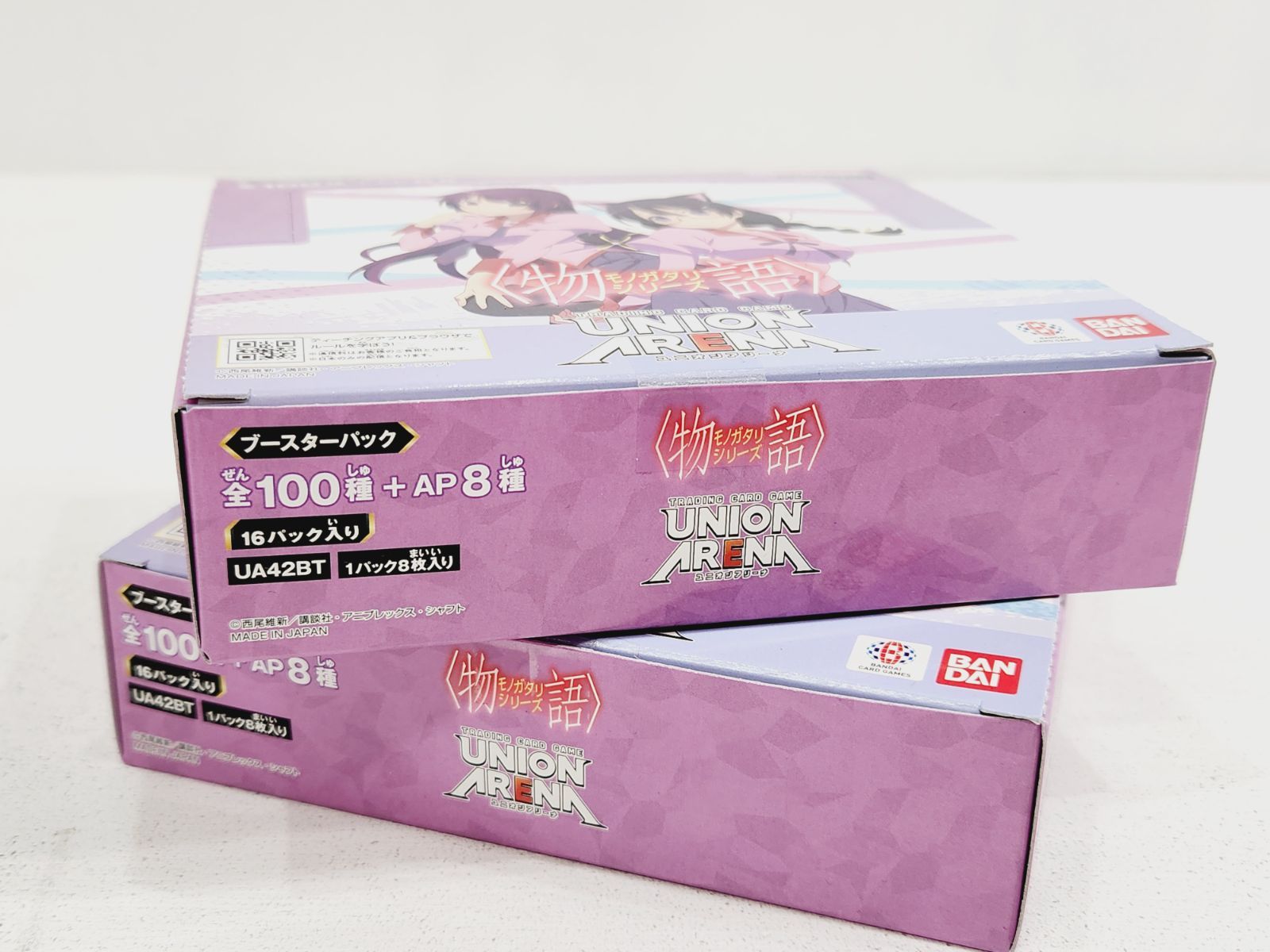 物語シリーズ　ユニオンアリーナ　2BOX テープつき UNION ARENA ブースターパック 〈物語〉シリーズ[UA42BT] 16