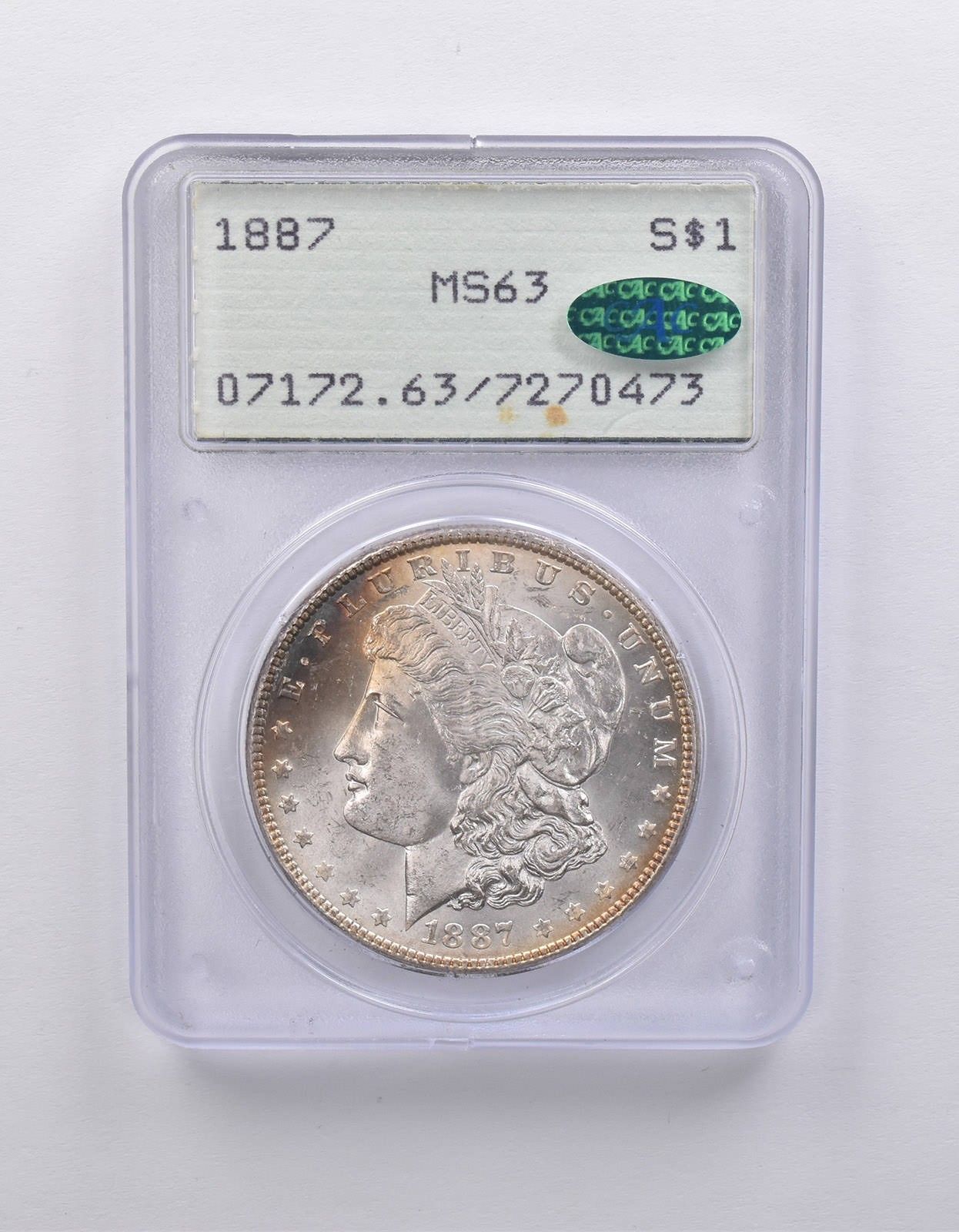 モルガン銀貨NGC鑑定MS63 モルガン銀貨NGC鑑定MS63