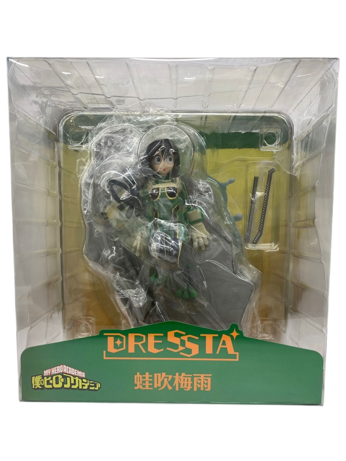 DRESSTA 蛙吹梅雨 お手頃価格なのに飾り映え！タイトーの新物販フィギュアブランド