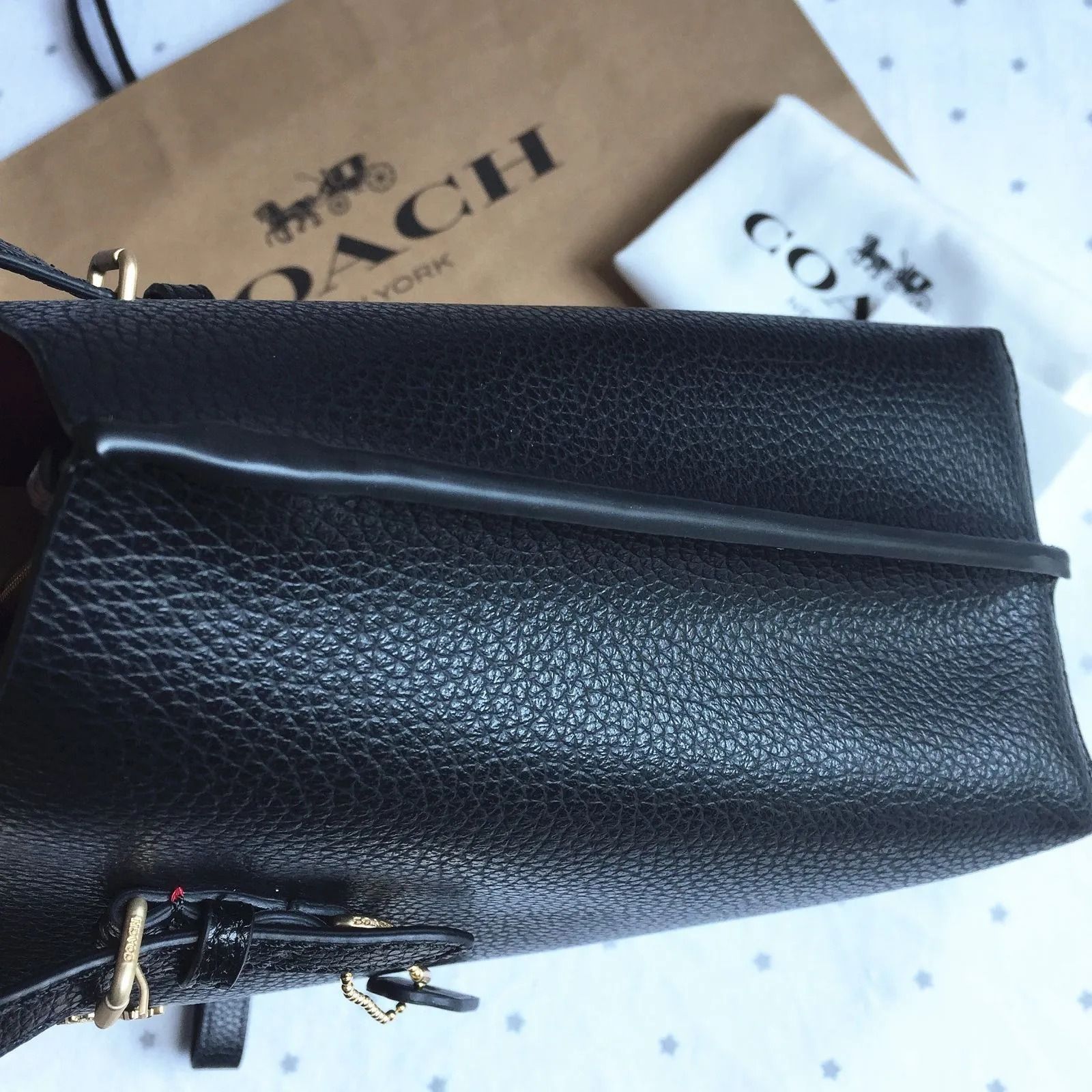 COACH コーチバッグ C4084 ブラック ハンドバッグ ショルダー