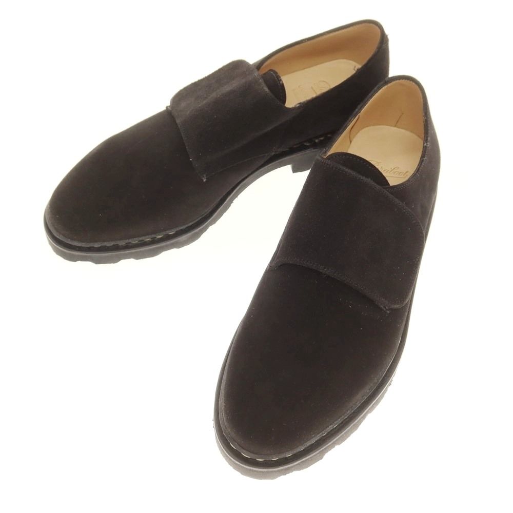 パラブーツ Paraboot UNITED ARROWS別注 VIENNE スエード ドレスシューズ ブラック サイズ7 1|2F メンズ