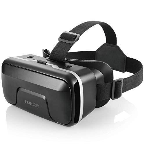 エレコム VRゴーグル VRヘッドセット ピント調整 メガネ対応 4.0~6.5インチのiPhone|andorid