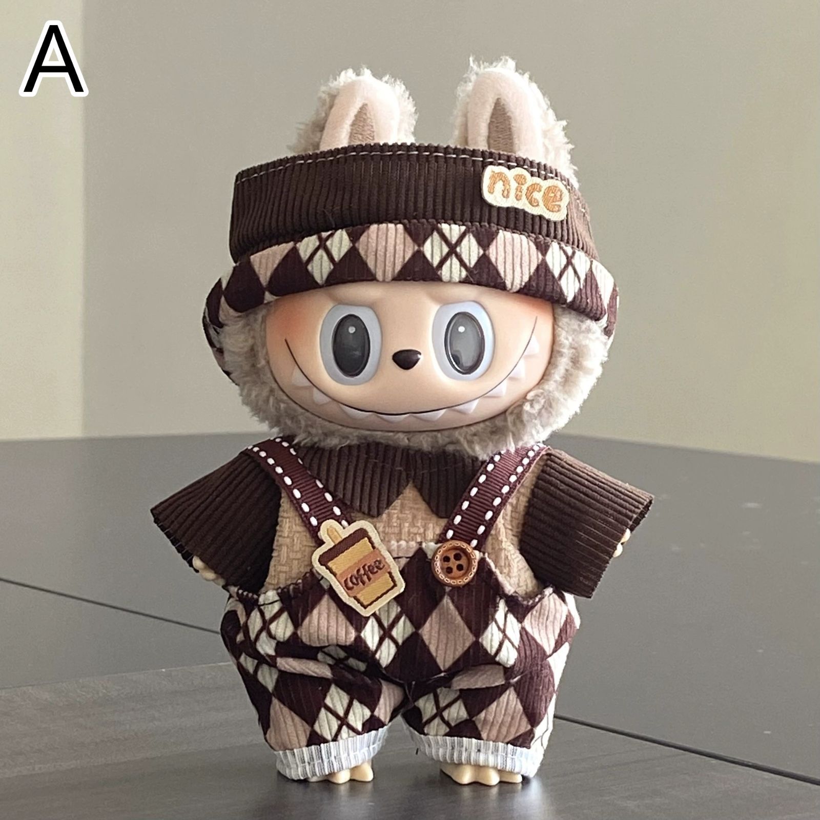 らぶぶ服15-17cm Labubu GD着せ替えアウトフィット らぶぶ服15-17cm Labubu GD着せ替えアウトフィット ぬいぐるみ服