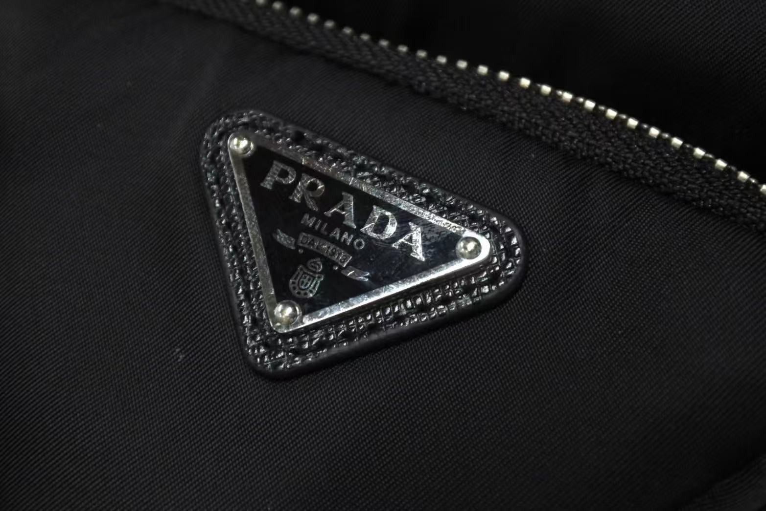 極美品 PRADA プラダ Zip Fastening Bomber Jacket ジップ