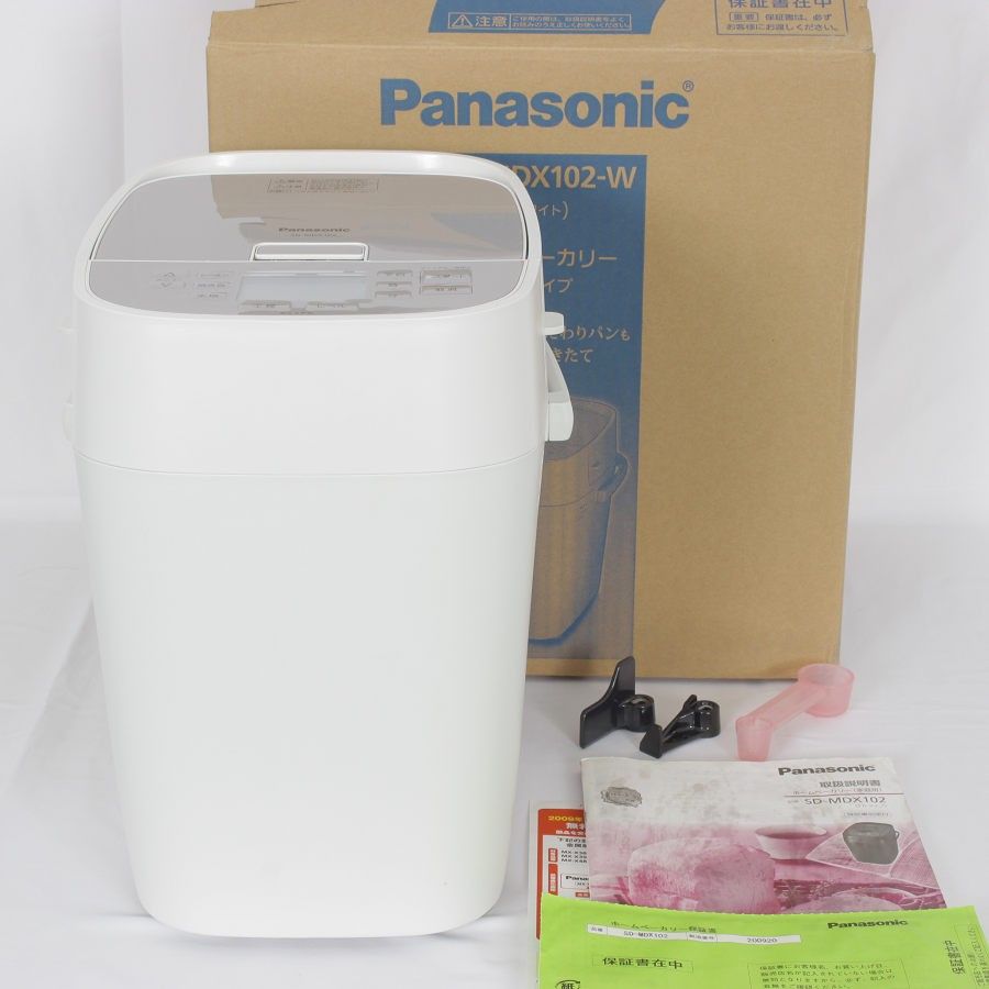 パナソニック 1斤タイプ ホームベーカリー SD-MDX102-W ホワイト
