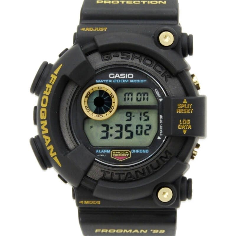CASIO G-SHOCK Gショック DW-8200BU-9AT FROGMAN 99 フロッグマン 黒金復刻 ブラックゴールド 30013231