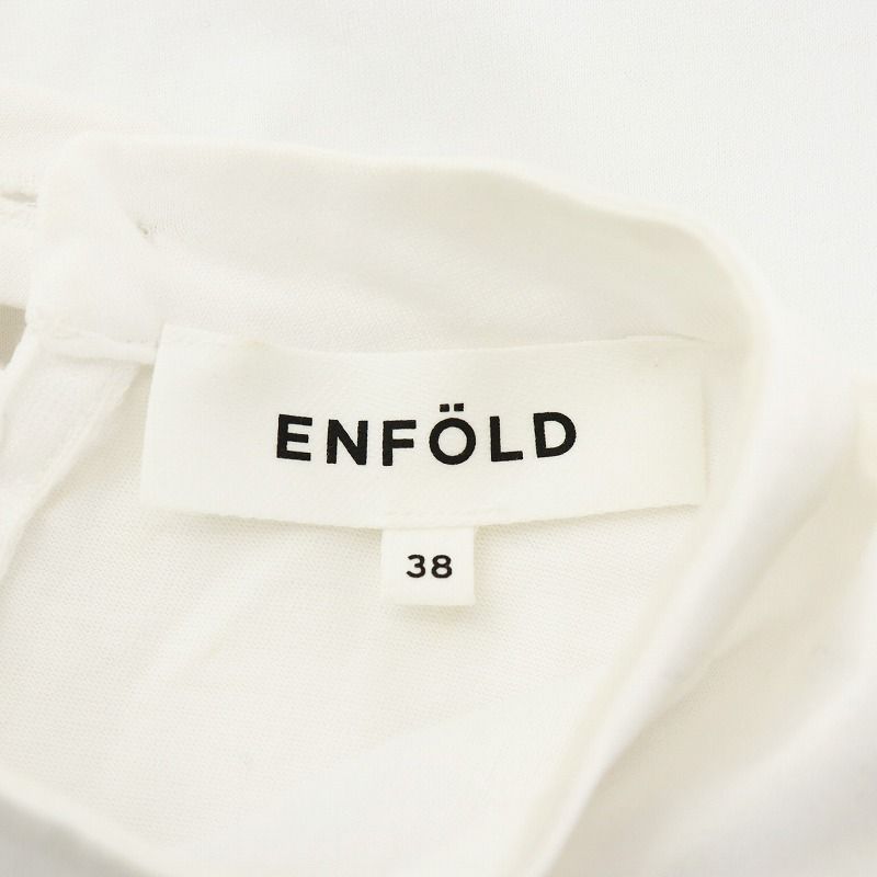 エンフォルド ENFOLD 23SS SOLID SLEEVE PULLOVER カットソー