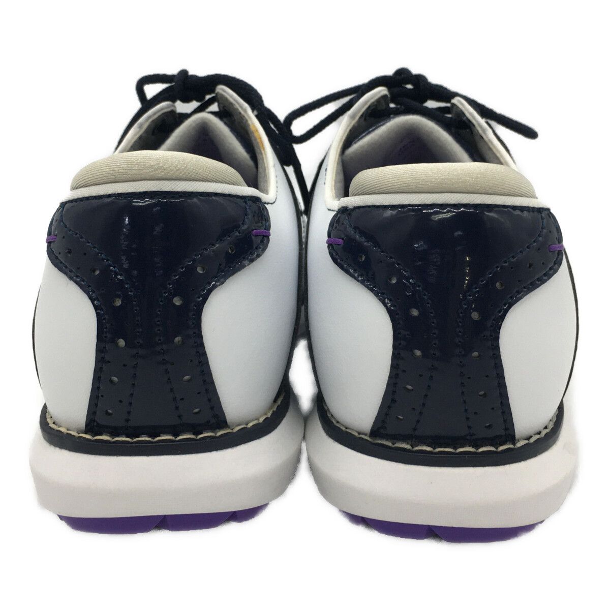 フットジョイ FootJoy ゴルフシューズ 24.5 ホワイト ネイビー