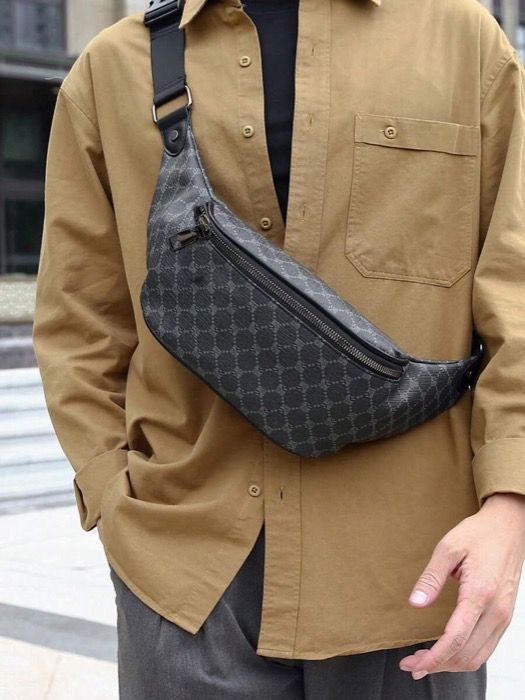 バッグ メンズ ウエストバッグ 新作カジュアルスポーツチェストバッグ、ウエストバッグ、ショルダークロスボディ ライディングフォンバッグ、小型ショルダーバッグ