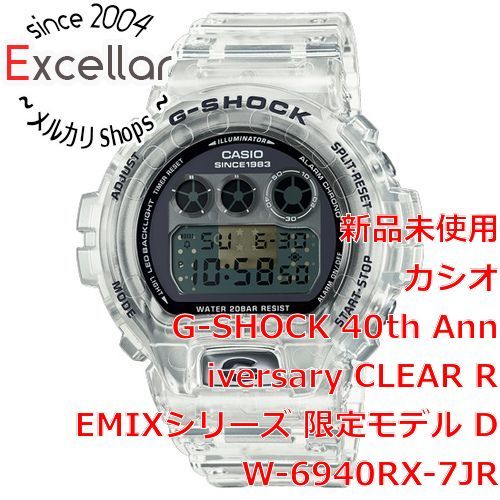 bn:10] CASIO 腕時計 G-SHOCK 40th Anniversary CLEAR REMIXシリーズ