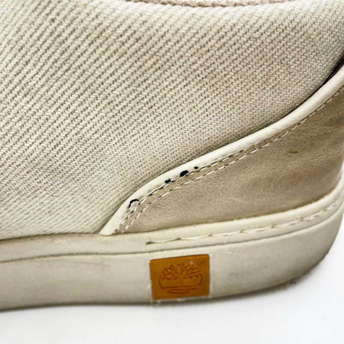 Timberland ティンバーランド レザー キャンパス スニーカー 26cm D732 