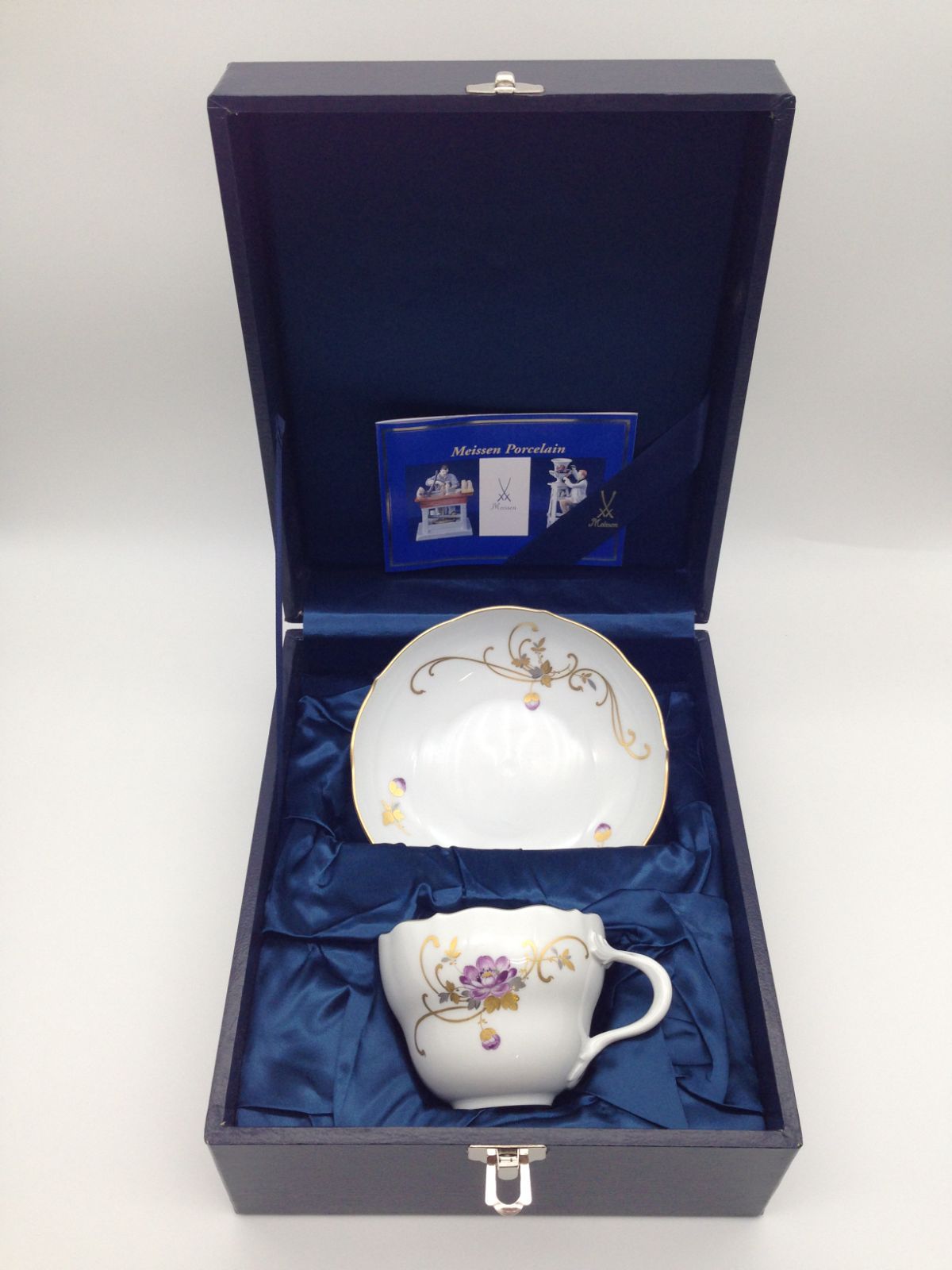 マイセン カップ＆ソーサー 花柄 MEISSEN
