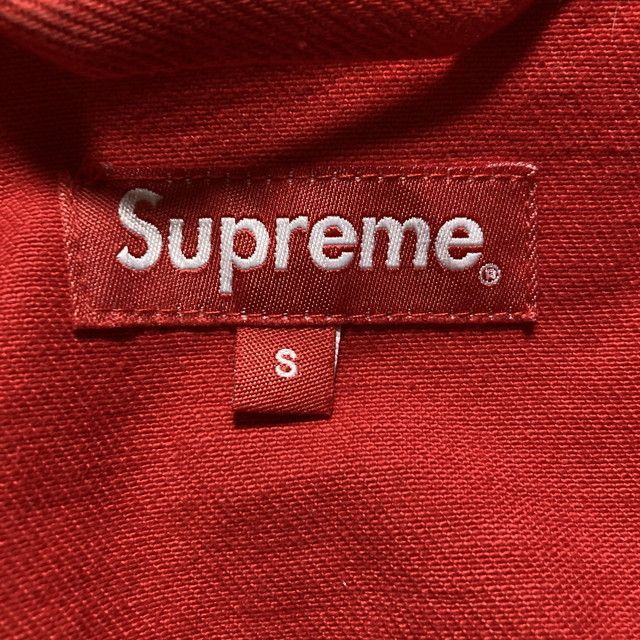 シュプリーム コットンジャケット 赤 レッド メンズ Sサイズ - メルカリ