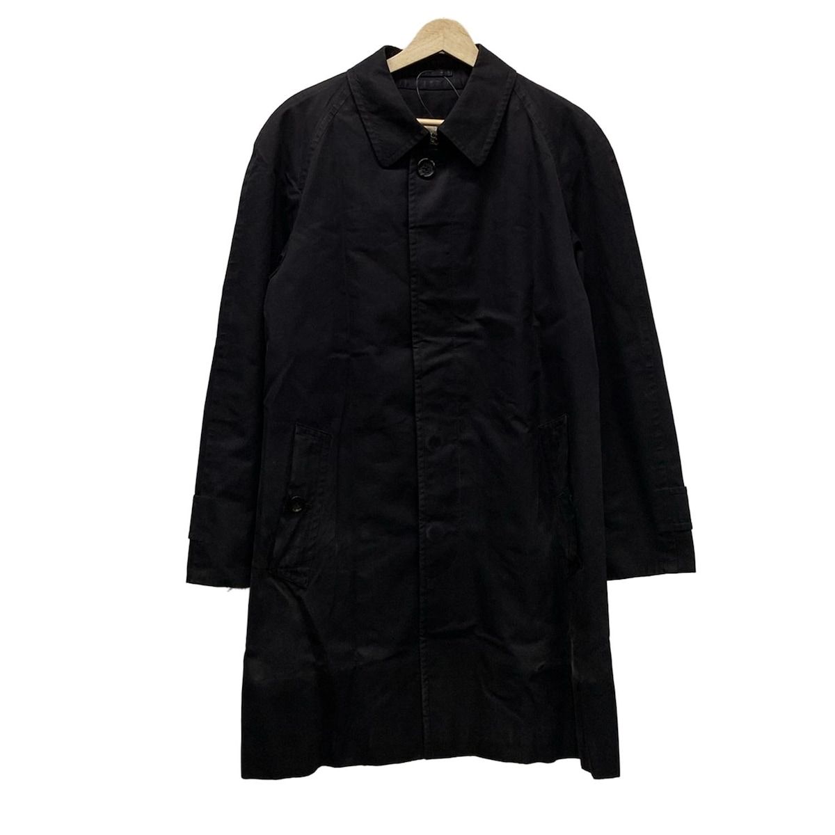 バーバリー ロンドン BURBERRY LONDON ロングコート M ブラック Burberry LONDON(バーバリーロンドン) コート サイズM メンズ