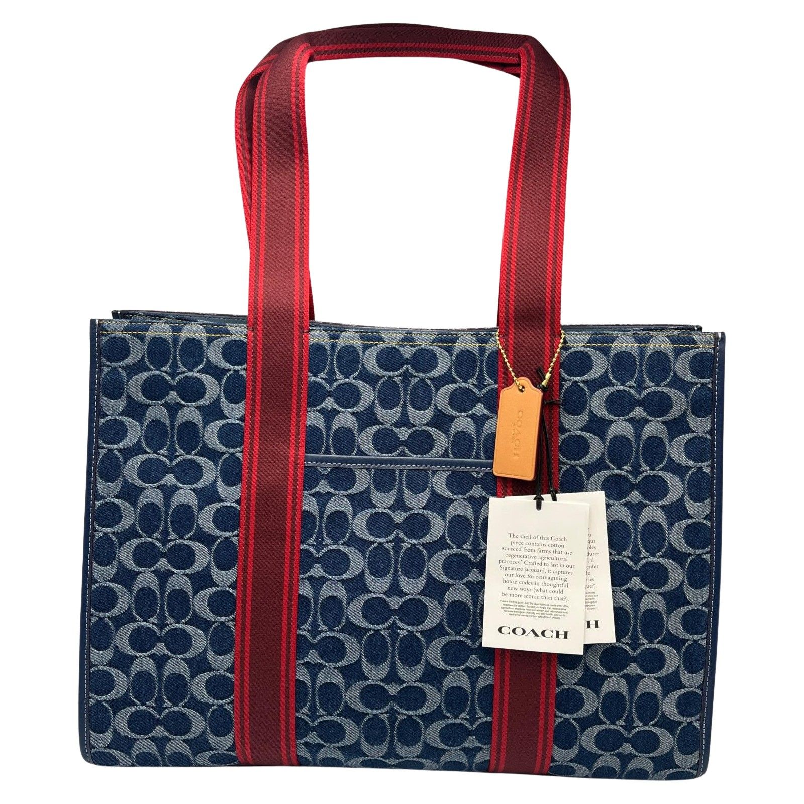☆COACHコーチ　フローラル　デニム　　シグネチャー　トートバッグ☆ 楽天市場】コーチ トート シグネチャー ショルダーバッグ デニム