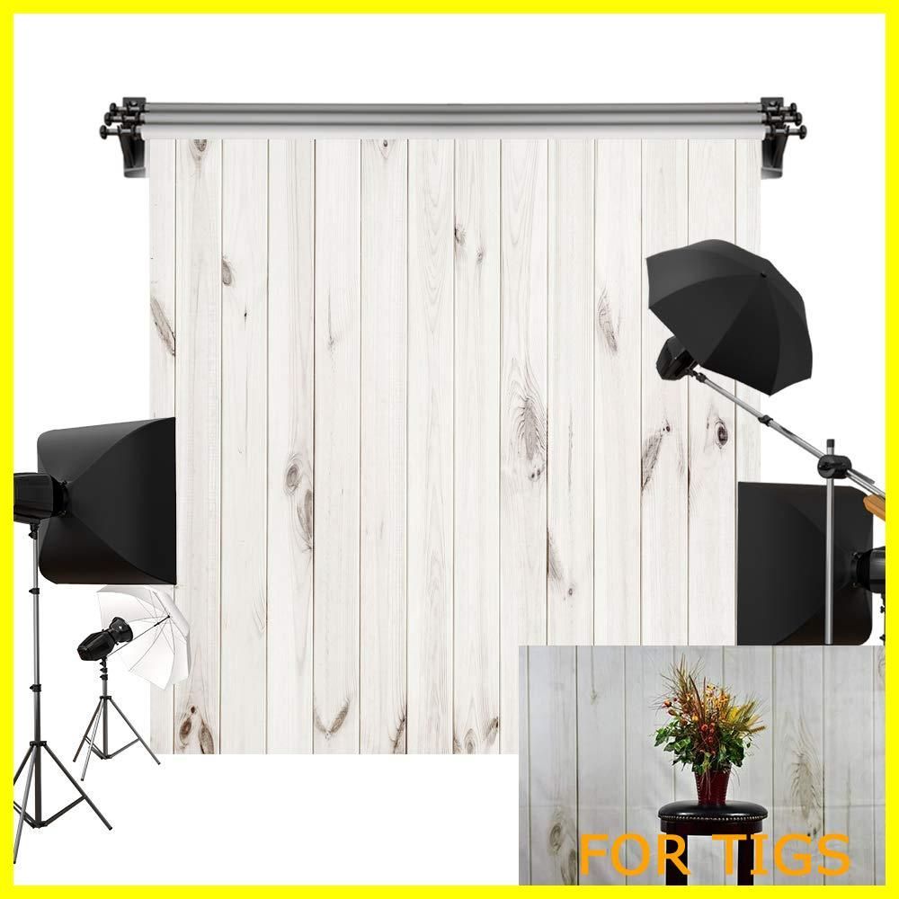 新作もいち早くお手元に！ Kate 2x2m 木目調 背景布 白い木製の板 背景紙 テクスチャ 撮影用 背景布 な背景 送料無料キャンペーン中。