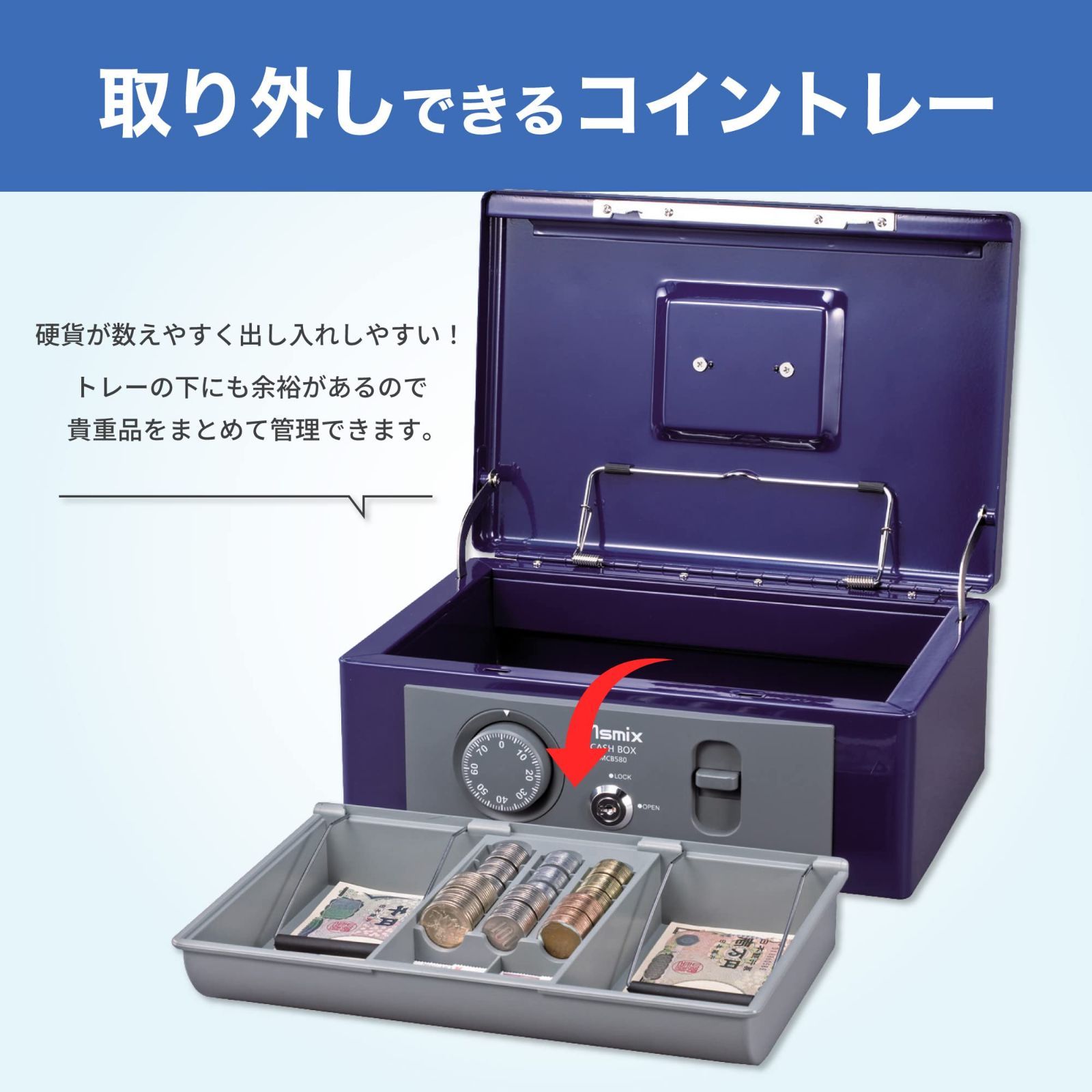 手提げ金庫 アスカ