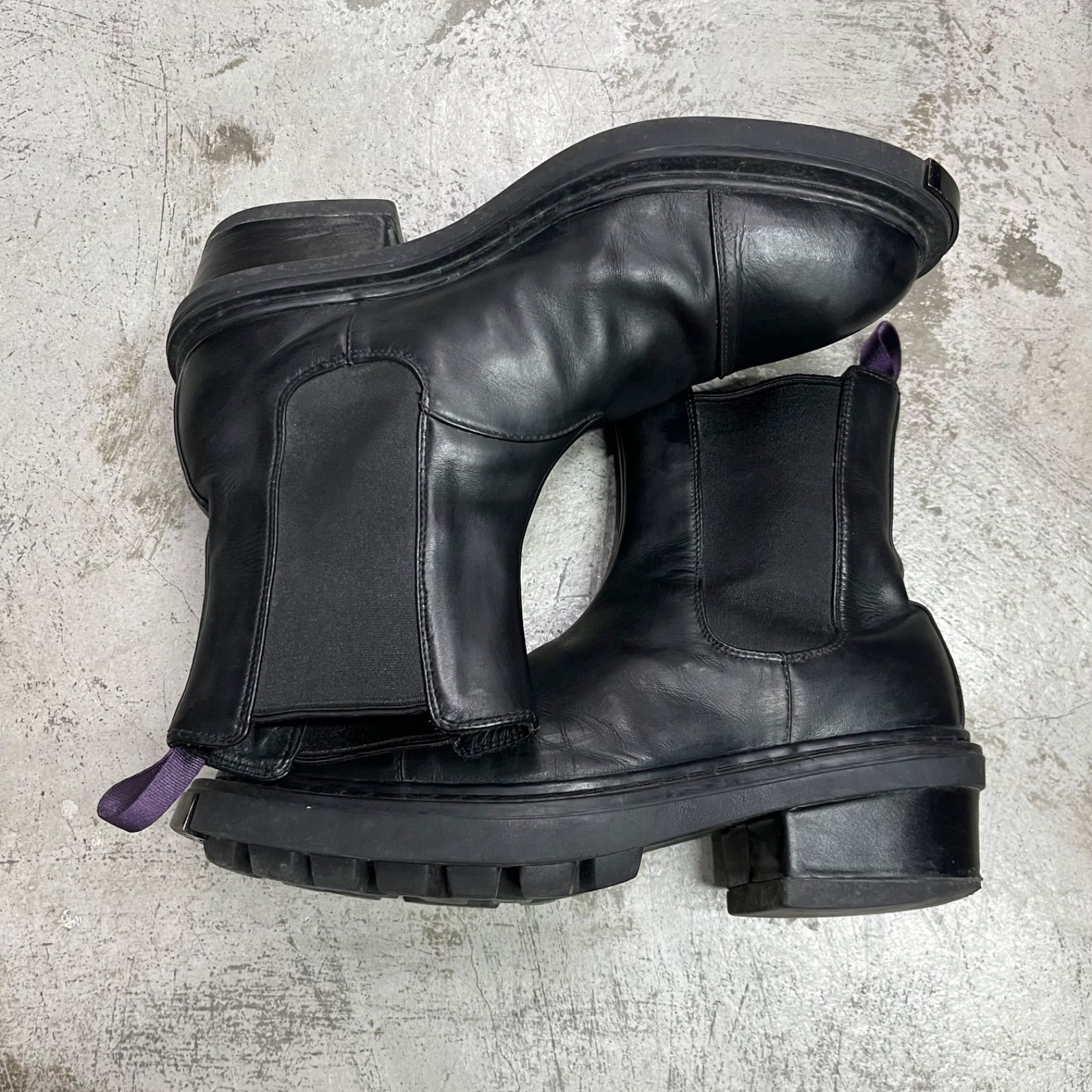 EYTYS NIKITA サイドゴア レザー ヒールブーツ エイティーズ