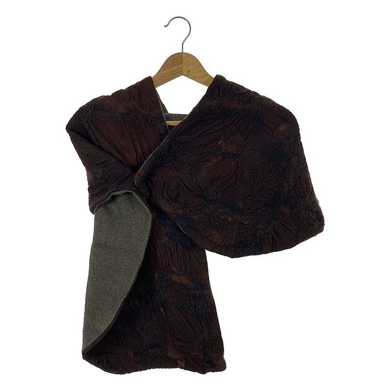 BIEK VERSTAPPEN / ビークファースタッぺン | FELTED WRAP SCARF  
