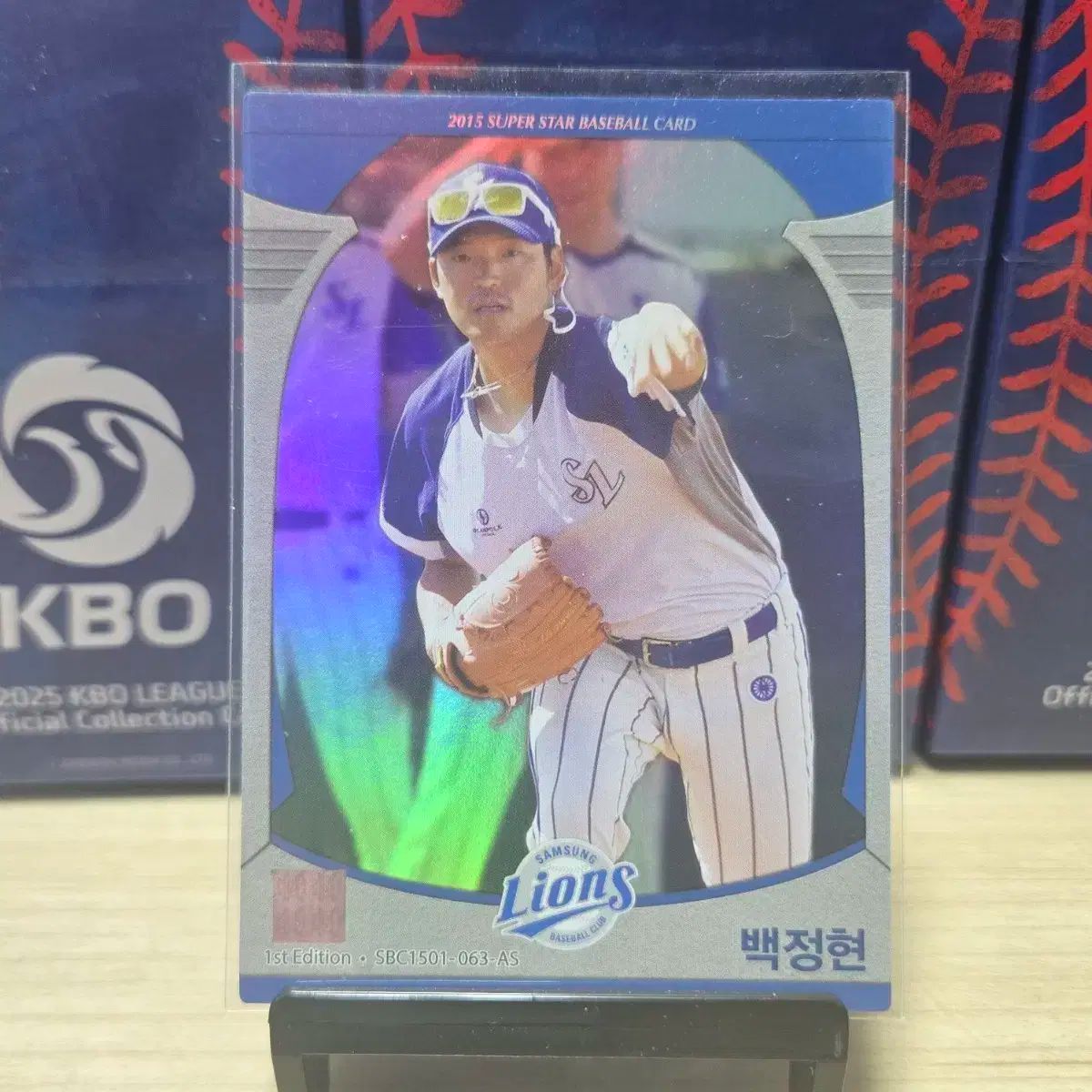 2015 シュウェカ シリーズ 1 Samsung（サムスン） ペク・ジョンヒョン ホロカード 販売