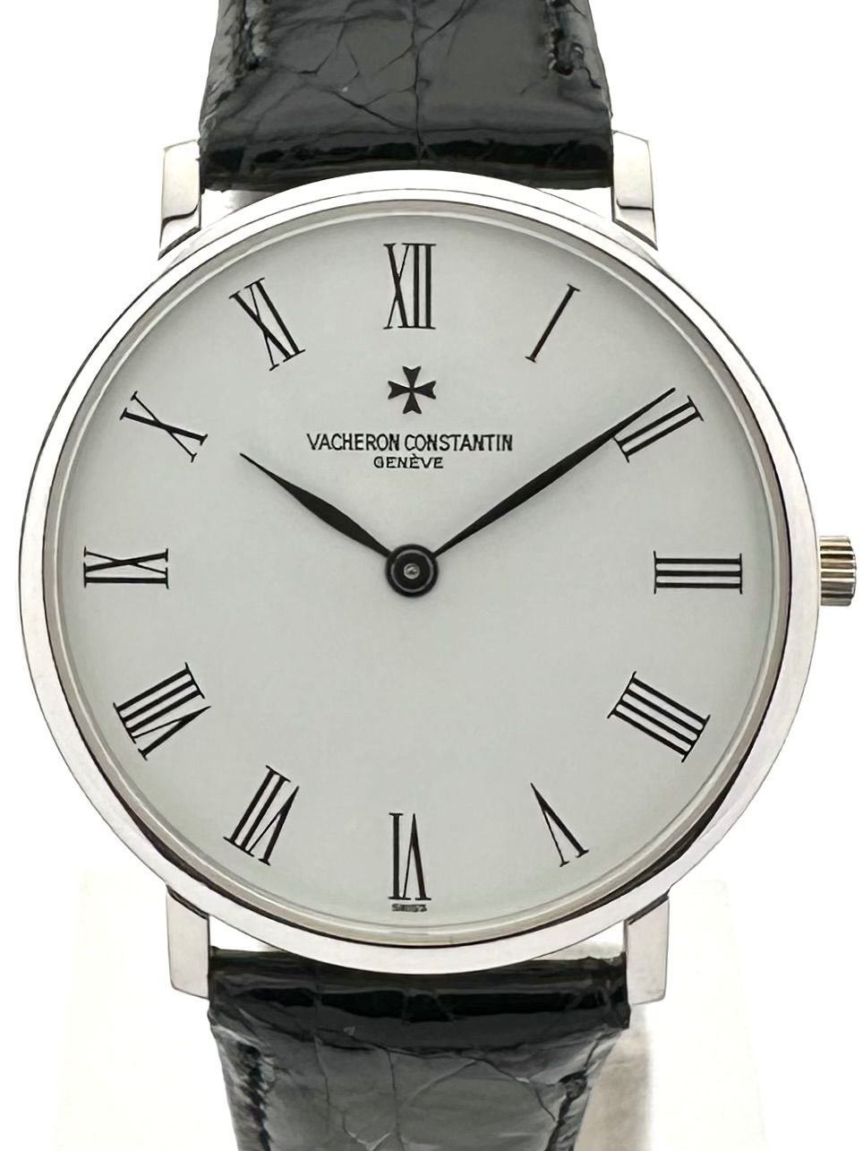 VACHERON CONSTANTIN  33160/000G-2 エッセンシャル ローマ K18WG 金無垢 ヴァシュロンコンスタンタン 手巻き時計 OH済み