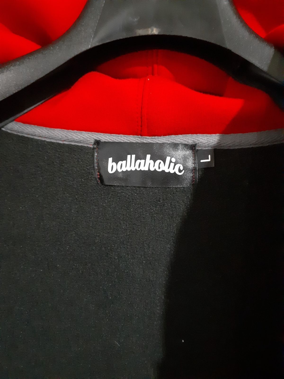 ボーラホリック ballaholic ジップパーカー L 赤