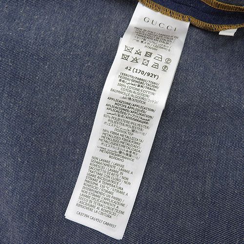 GUCCI(グッチ) デニム ワンピース ワンピース アパレル