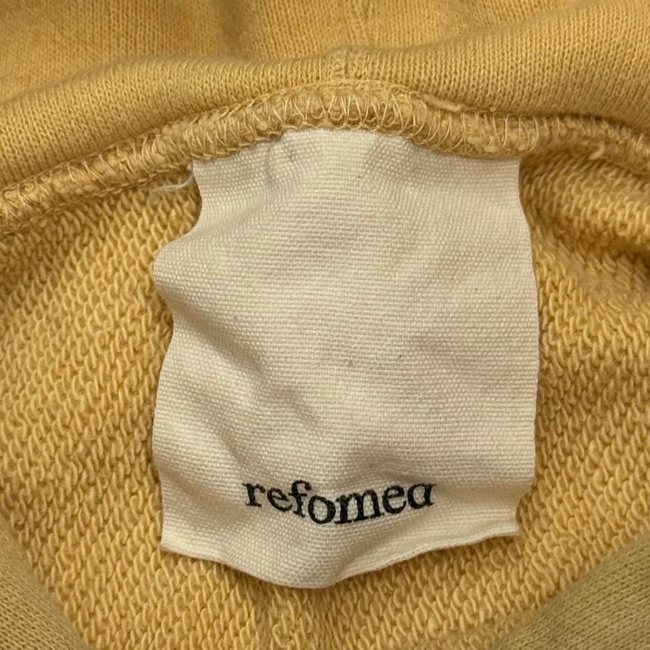 参考上代41800円 refomed 24SS 10WASH GIANT HOODIE 10ウォッシュ 