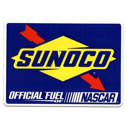 ステッカー Sunoco (16.5×11.8cm) SUNOCO スノコ NASCAR US レーシング
