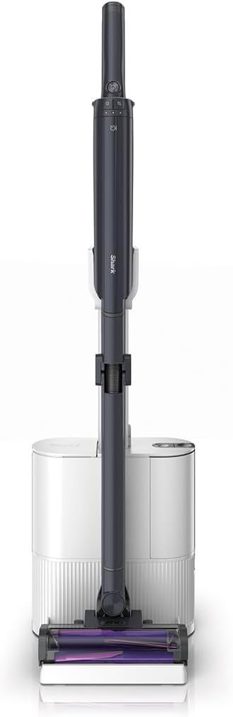 Shark シャーク 掃除機 スティック コードレス ステーション EVOPOWER SYSTEM NEOII LC551JBK コードレス掃除機 自動 ゴミ収集ドック コードレススティック 充電式 グレープブラック