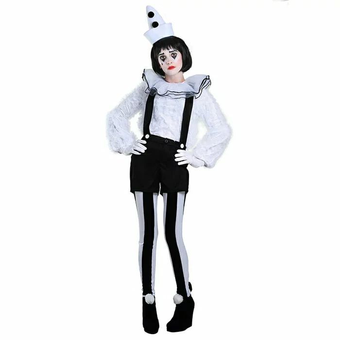 ハロウィン 衣装 レディース ピエロ 道化師 滑稽 女性用 ハロウィン 仮装 舞台 ステージ コスチューム パーティー イベント コスプレ衣装