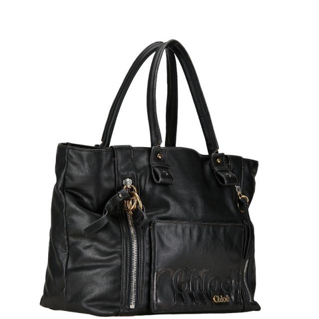 中古 クロエ エクリプス 旅行 ボストンバッグ 大容量 Aランク ブラック 黒 メンズ レディース Chloé【】【送料無料】【三田店】