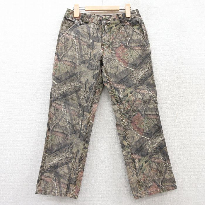【キッズ】カーハート 古着 ダックジャケット グリーン キッズ 古着 90s Carhartt 裏地 チェック ブランケット CHT