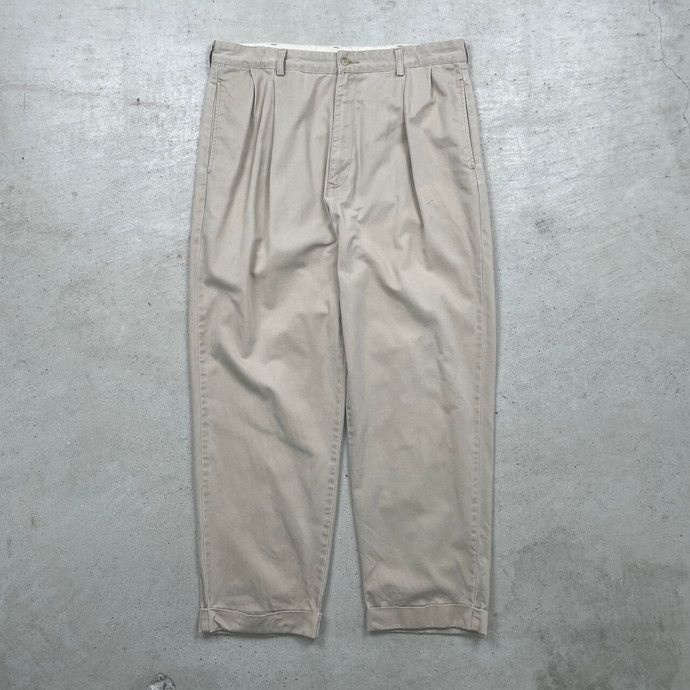 90年代 Polo Ralph Lauren ポロラルフローレン 2タック チノパンツ