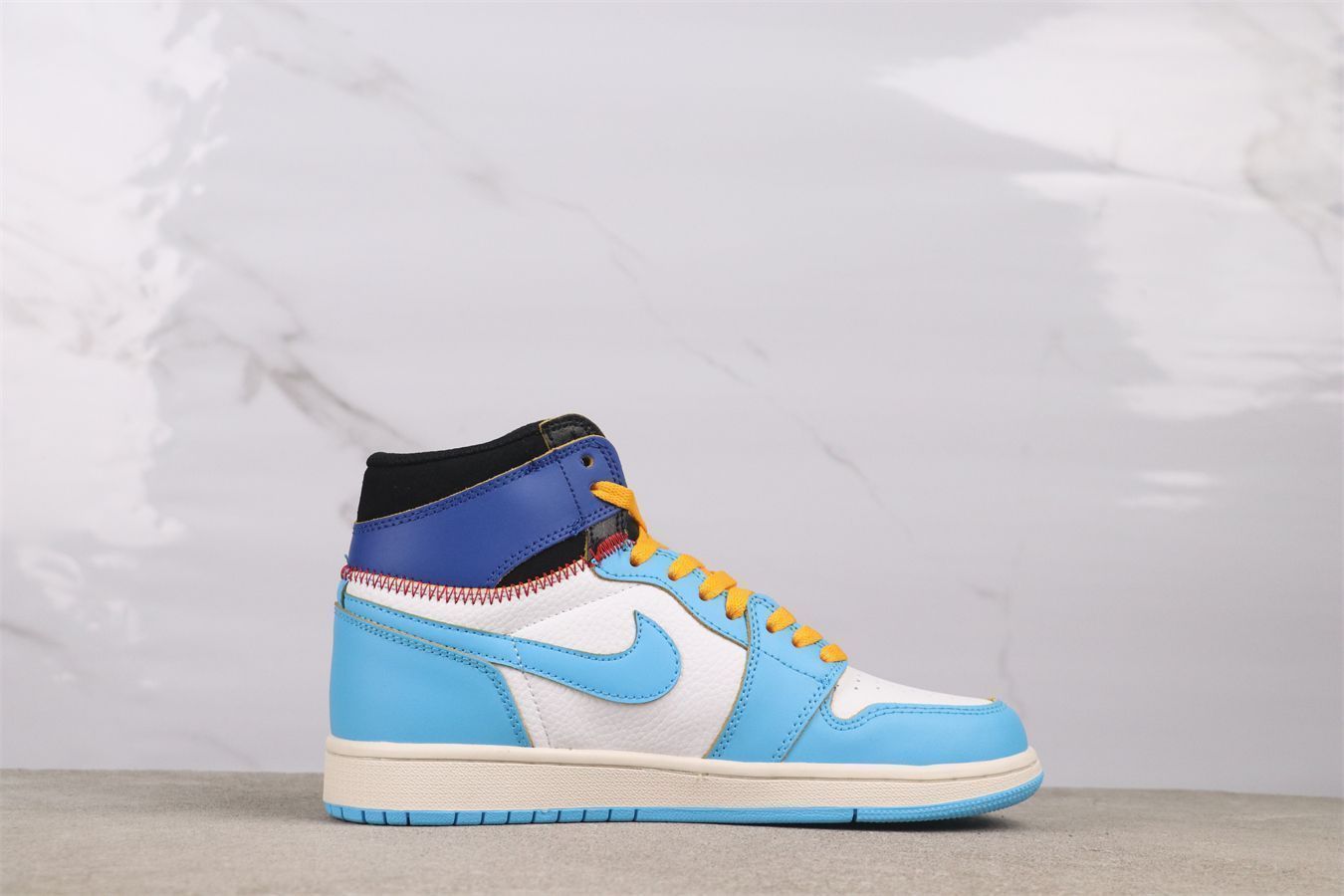 今日 エアジョーダン 1 DZ4137-800 ホワイトブルー-MM輸入3