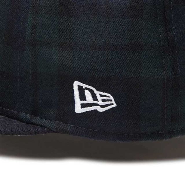 ニューエラ キャップ NEWERA 5950 59FIFTY Powered by GORO NAKATSUGAWA min-nano ニューヨーク ヤンキース ブラックウォッチ ネイビーバイザー メンズ レディース ユニセックス 中津川吾郎 コラボ MINN