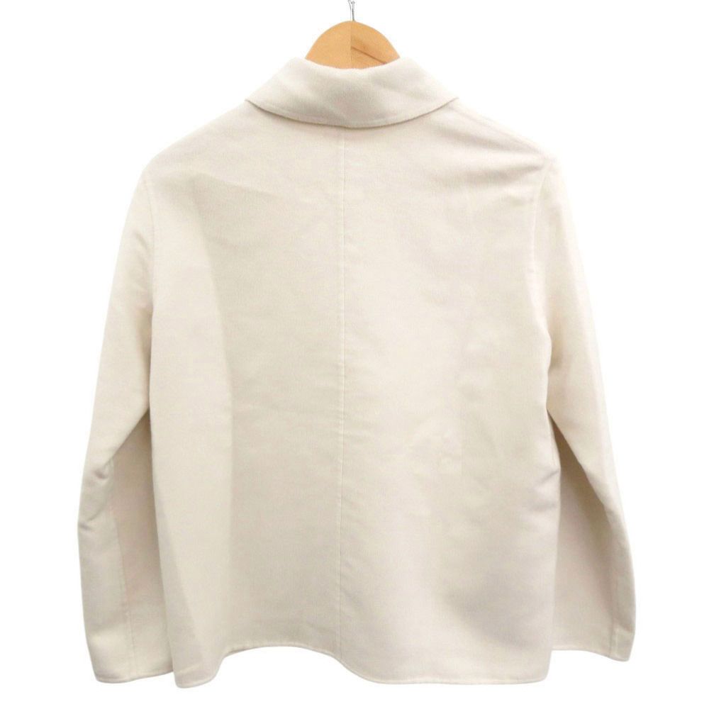 エルメス シェーヌダンクル サイズ34 カシミヤ アイボリー ブルゾン アウター 1510 HERMES