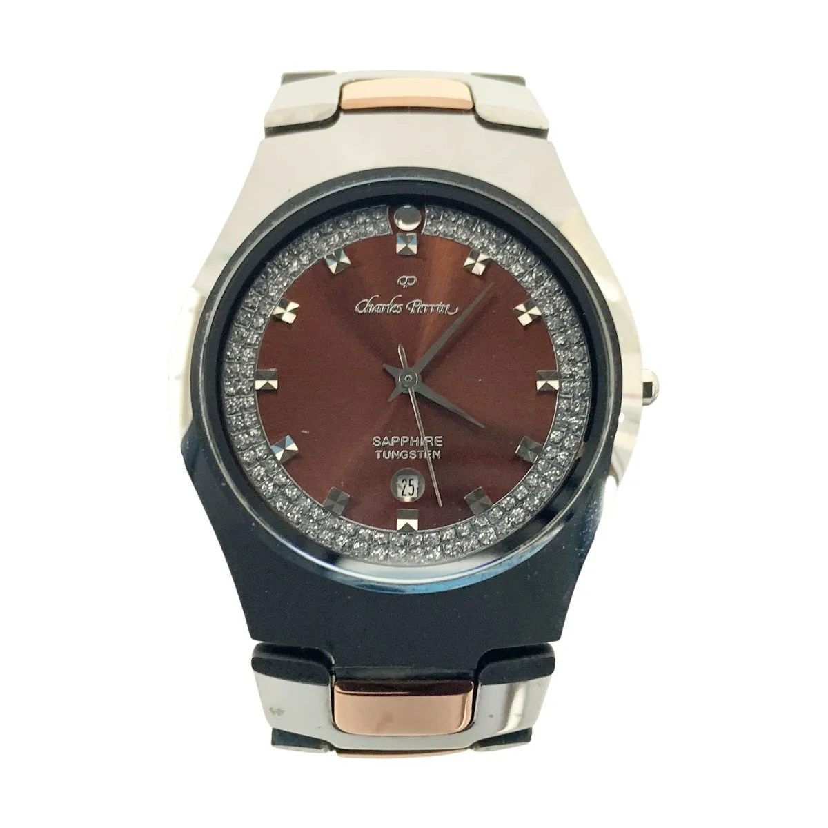 新品Charles Perrinタングステン腕時計メンズ未使用ワインレッド 2025年最新】charles perrinの人気アイテム - メルカリ
