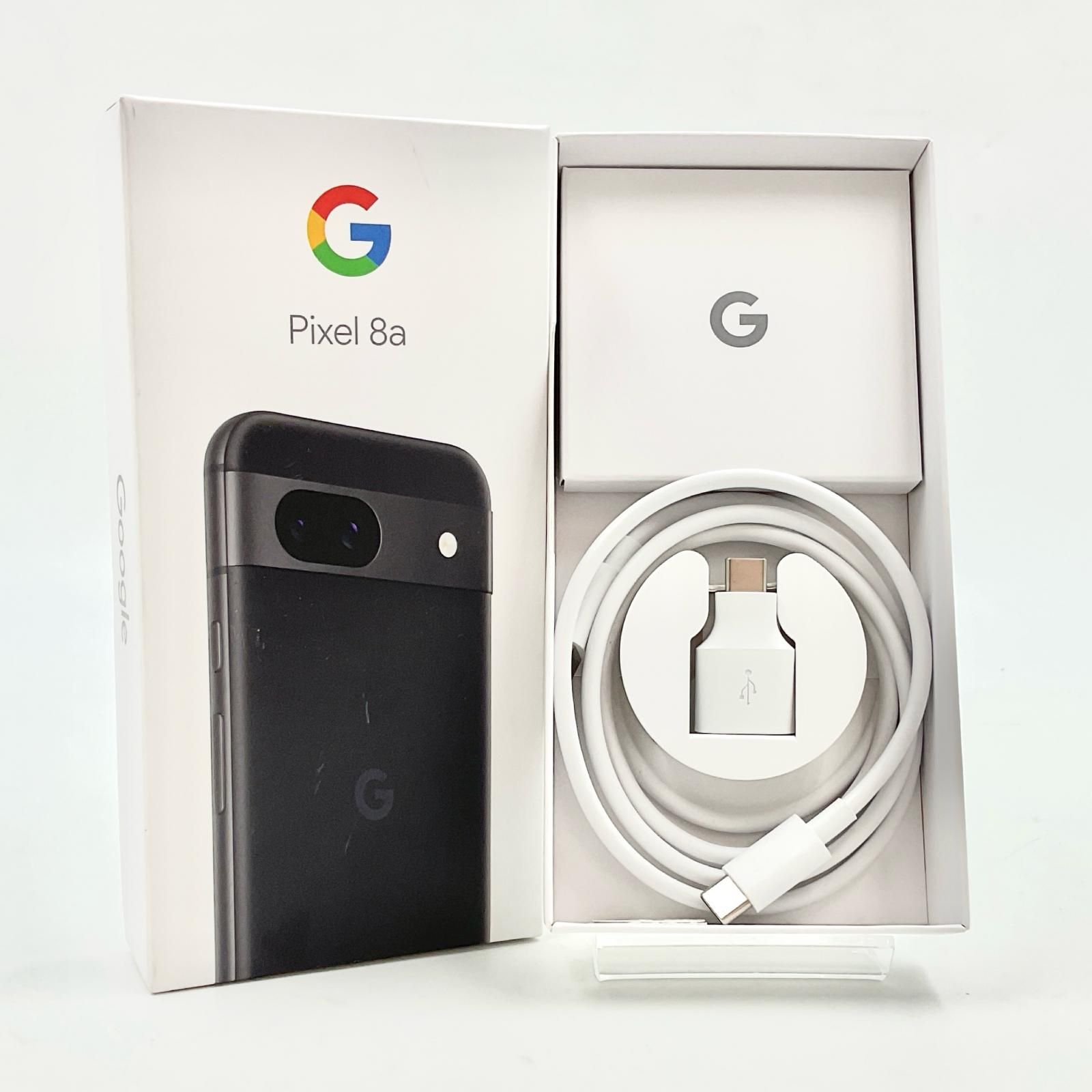 極上美品!Google Pixel 8a オブシディアン ドコモ購入 新品/未使用】Google Pixel 8a オブシディアン 一括購入/docomo