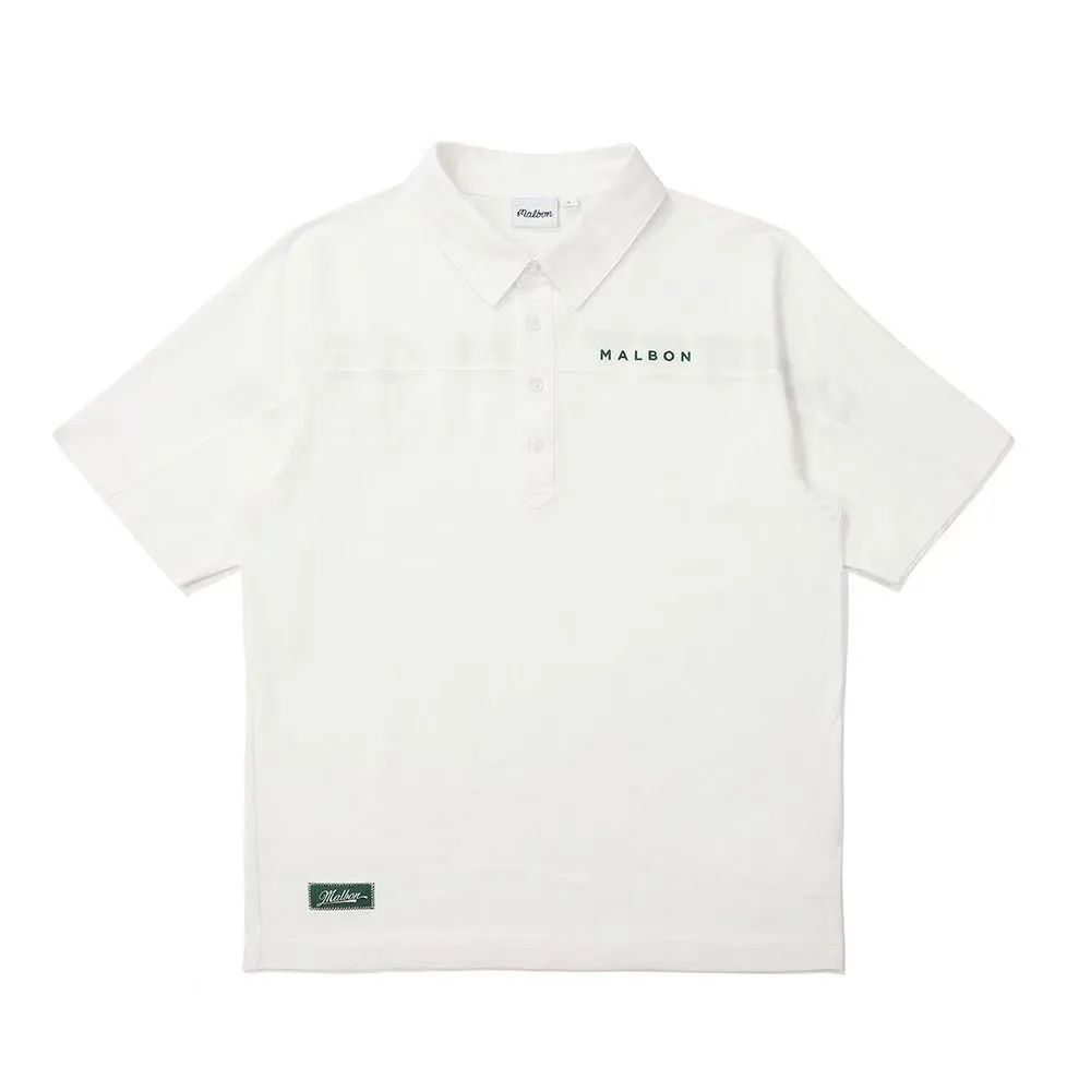 malbon golf マルボンゴルフ ポロシャツ ゴルフウェア 半袖