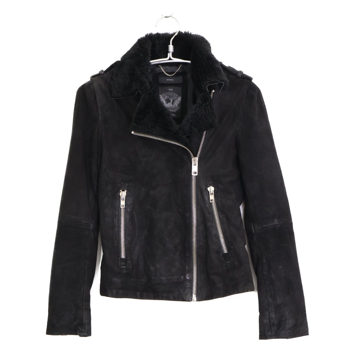 DIESEL ディーゼル 国内正規 ゴートスキン ライダース XXS