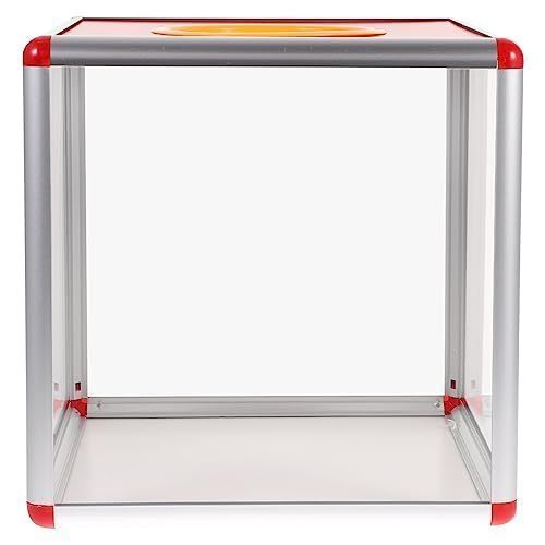 [人気商品]30X30X30CM NOLITOY 抽選箱 アクリル 透明 投票箱 募金箱 宝くじ箱 応募箱 くじ引き箱 抽選ボックス 30cm 特大 福引 夏祭り 縁日 イベント パーティー 新年会 二次会 抽選会 抽選 景品 お祭り 文化祭 学園祭 ハロウィ